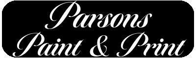 Parsons Paint & Print Logo