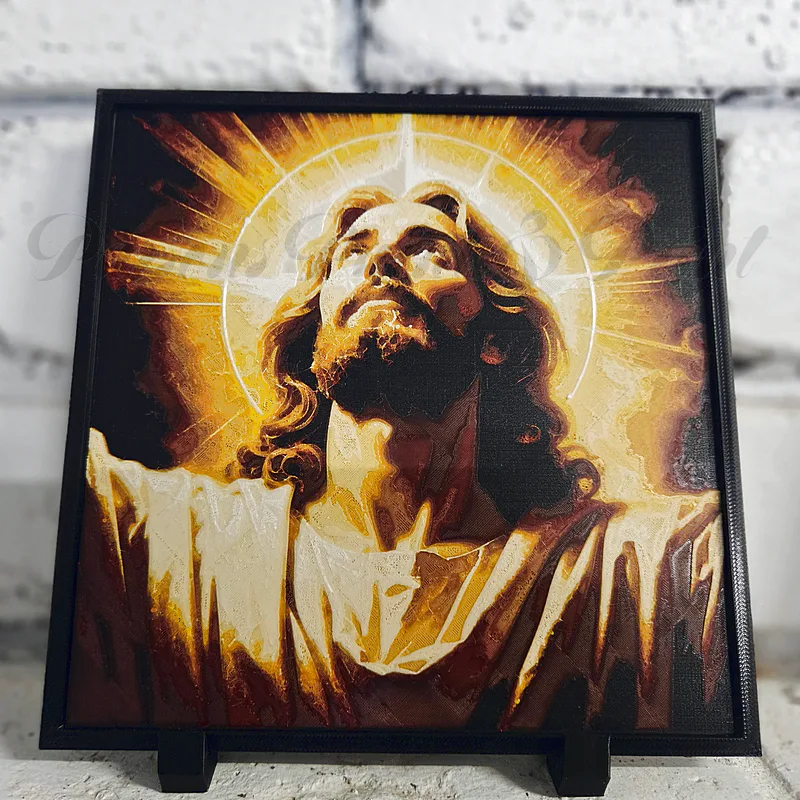 Light Of Christ Layered Wall Art Image 2