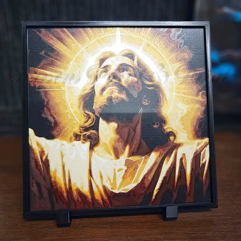 Light Of Christ Layered Wall Art Image 3